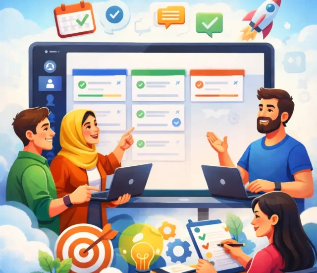 تطبيق تنظيم مهام الفرق الصغيرة